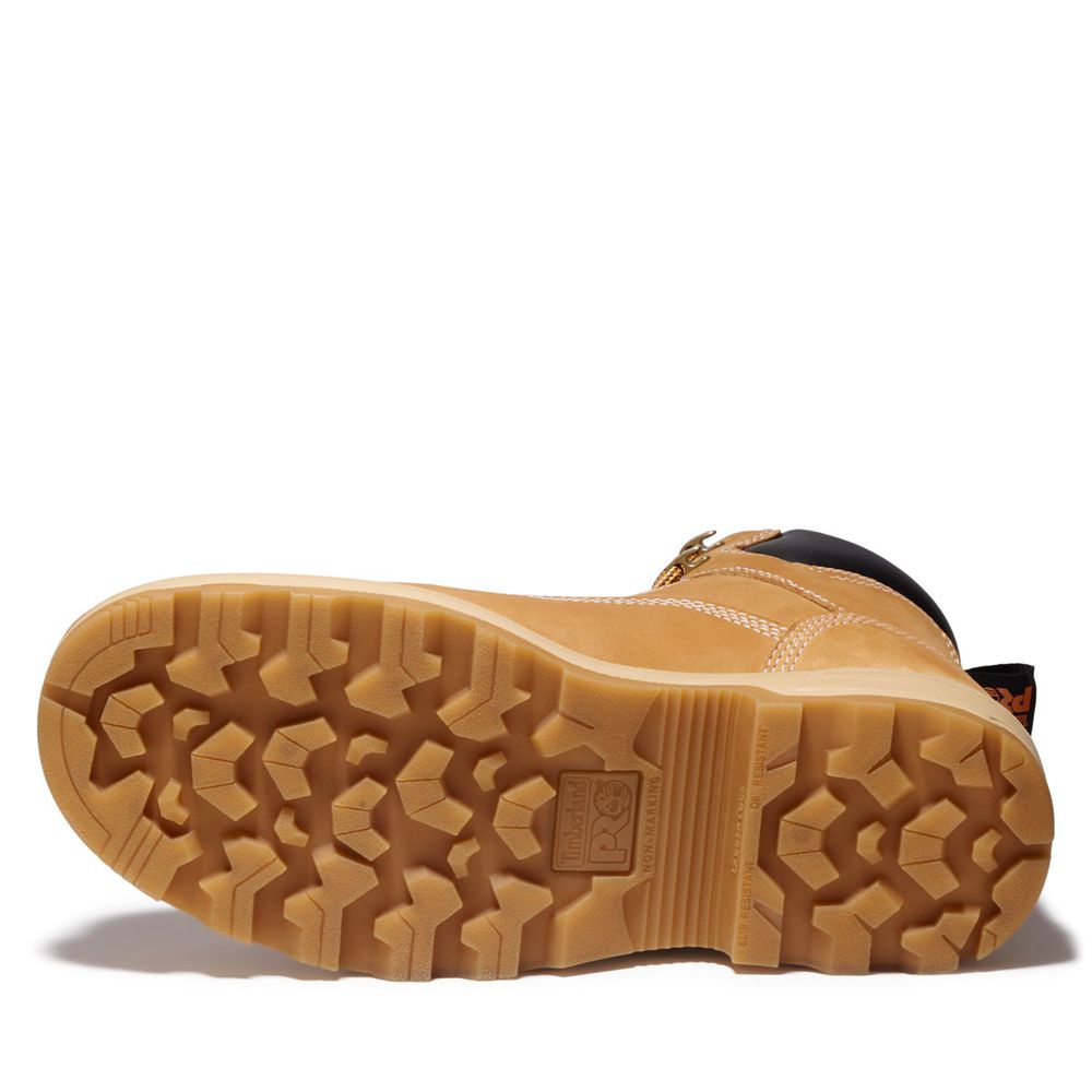 Botas de Trabajo Masculino - Timberland Pro® Resistor 6\" Comp Toe - DKPNT2097 - Marrom